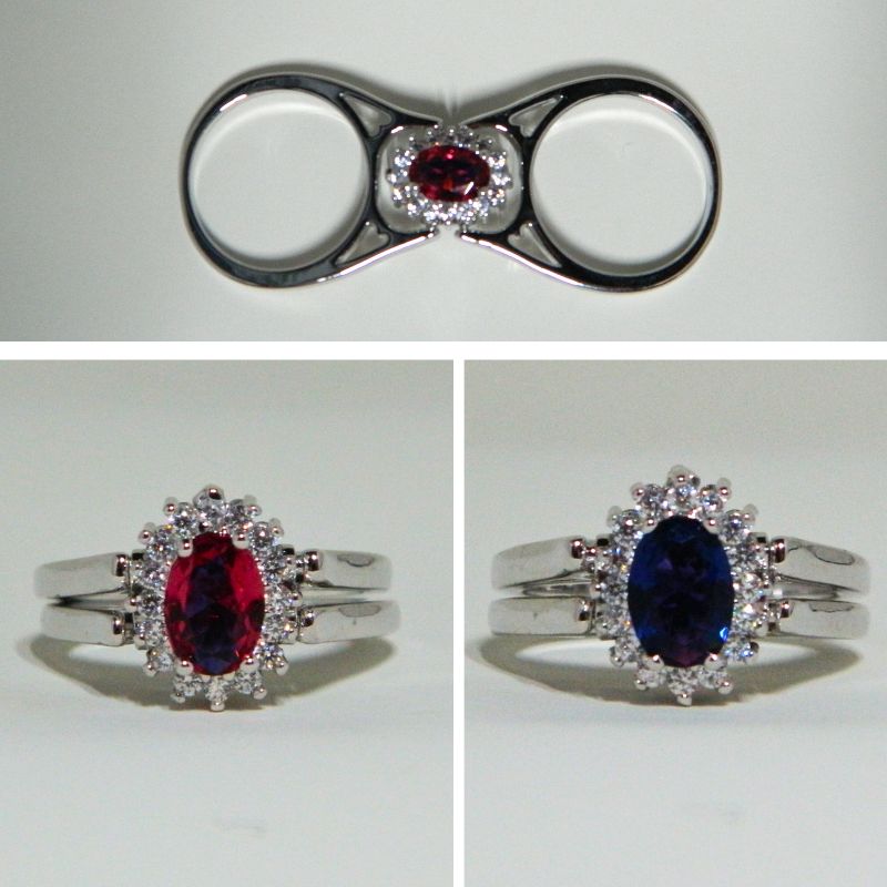 Reversible Fashion Ring